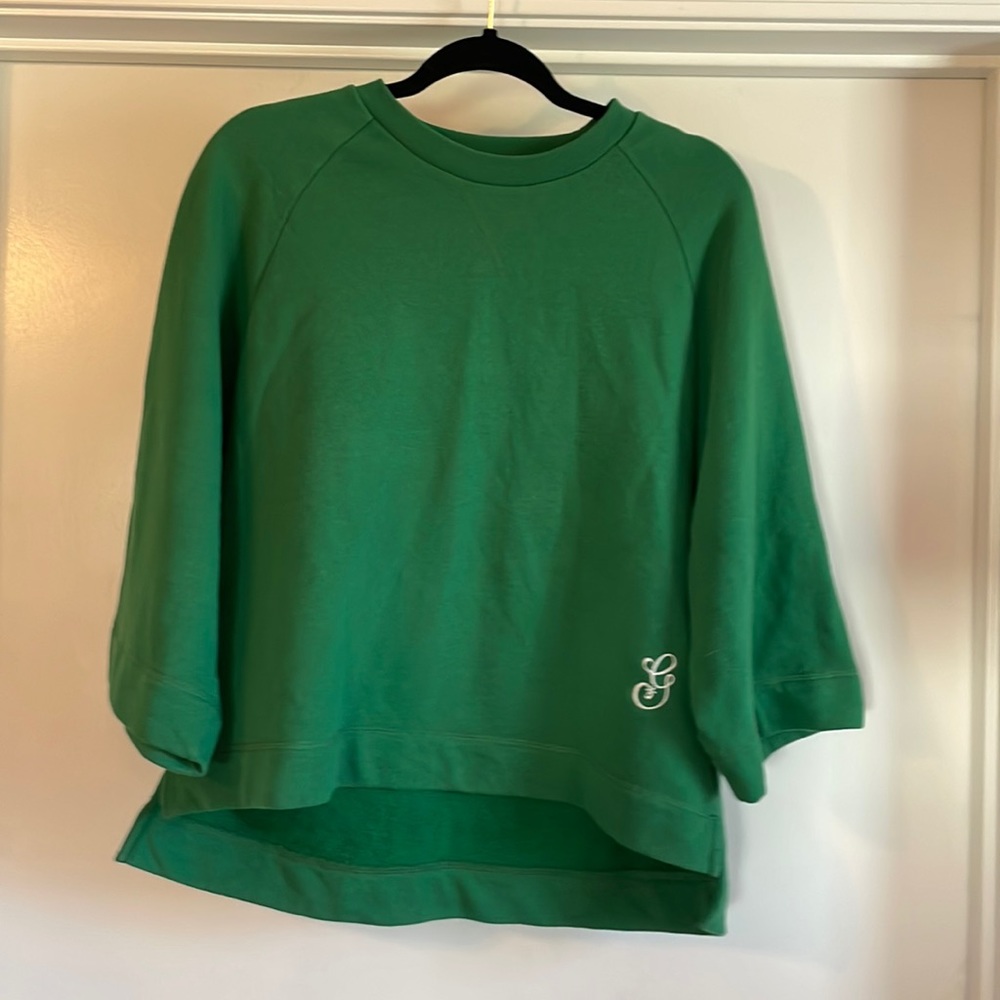 Ganni Isoli Embroidered Sweatshirt